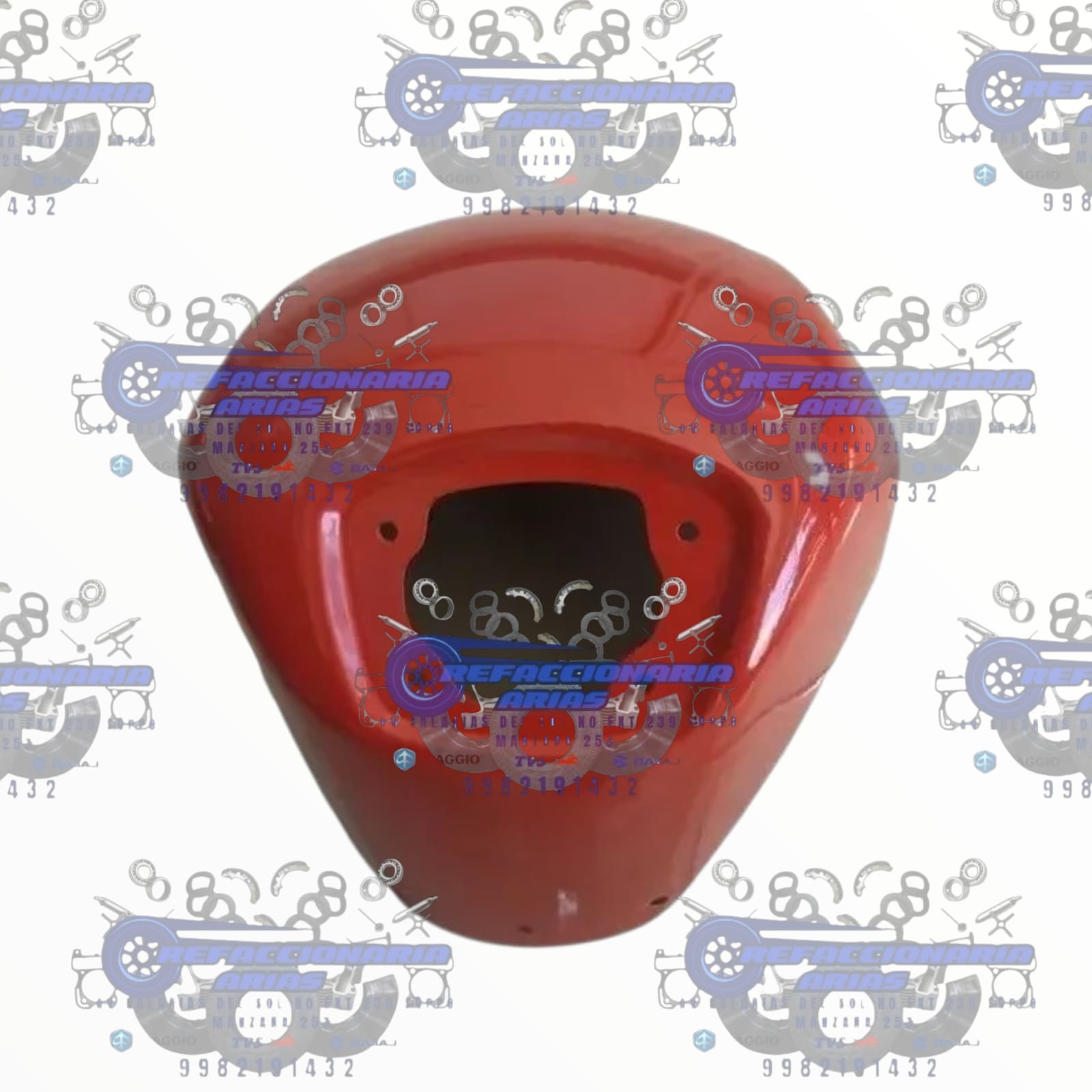 SALPICADERA DELANTERA ROJA